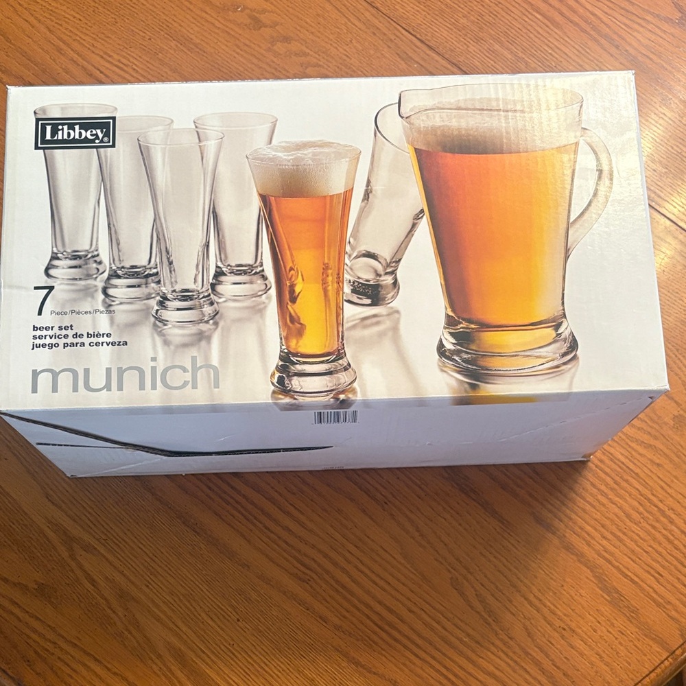Libbey Munich Beer Glass Set - Transparent